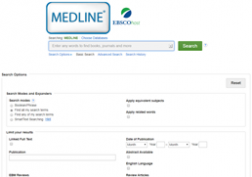 MEDLINE screenshot